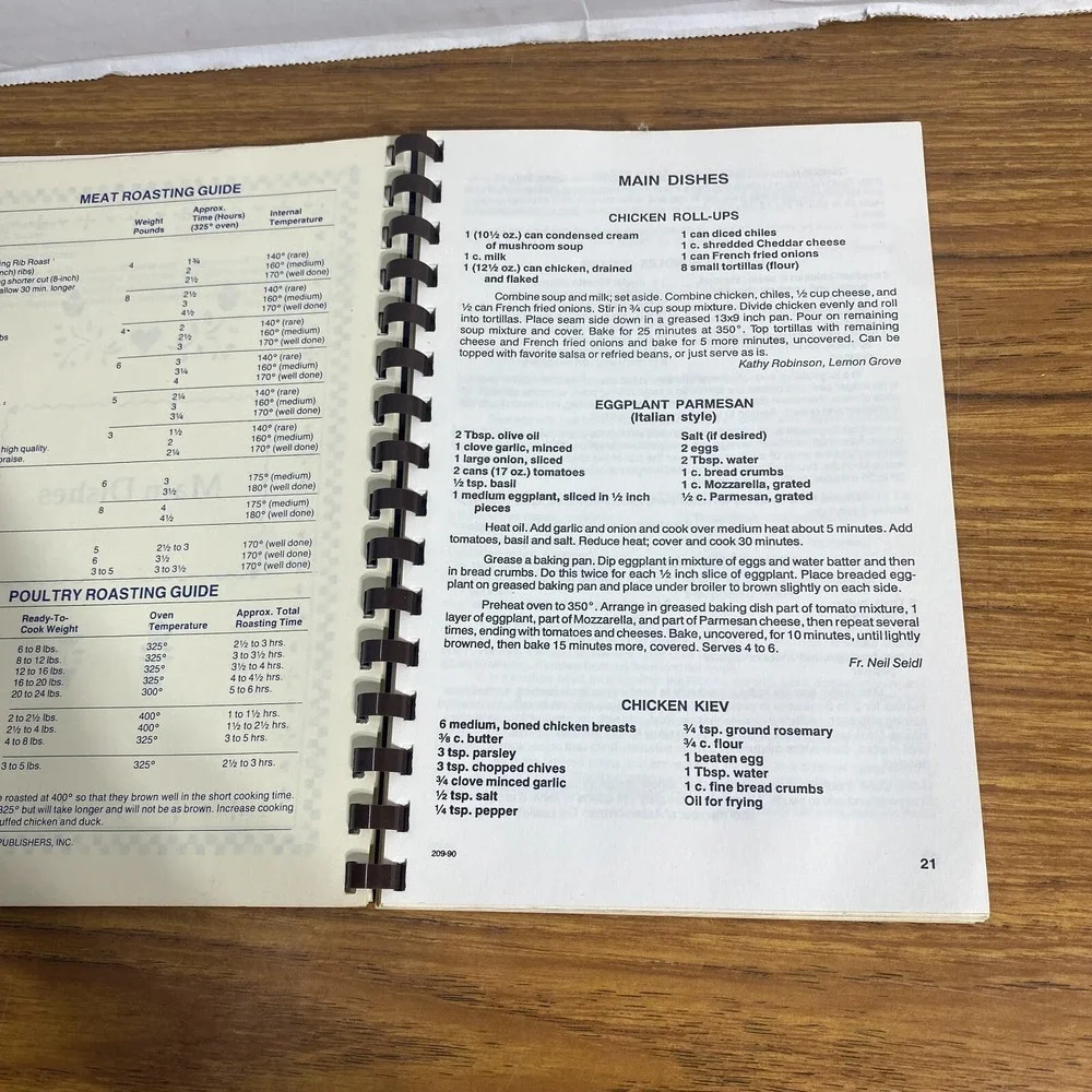Cookbook Publisher practical charts roasting